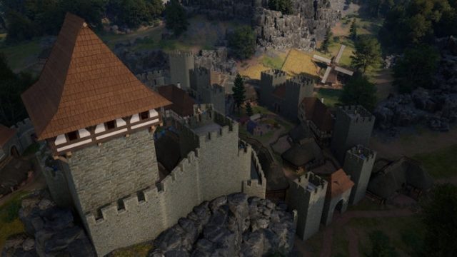 Game: Build a medieval castle piece by piece and then defend it from enemy knigh | iselot99, pangera